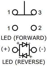Schematic - E-Switch PVB3 Anti-Vandal Switches